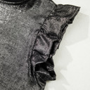  Amelia Ruffle Trim Sleeveless Top