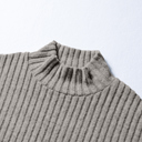  Amira High Knitted Pullover Top