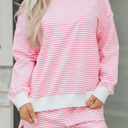  Amira Mock Sweatshirt and Shorts Set