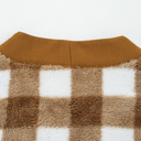  Amora Sherpa Loose Knit Cardigan