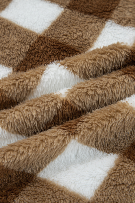 Amora Sherpa Loose Knit Cardigan