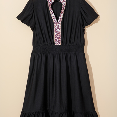 Ana Smocked Waist Ruffled PLUS Dress