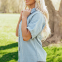  Anais Sleeve Up Loose Shirt