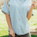  Anais Sleeve Up Loose Shirt
