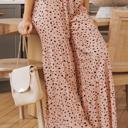  Analia Leg Dalmatian Palazzo Pants