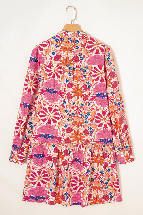 Analia Long Sleeve Mini Dress