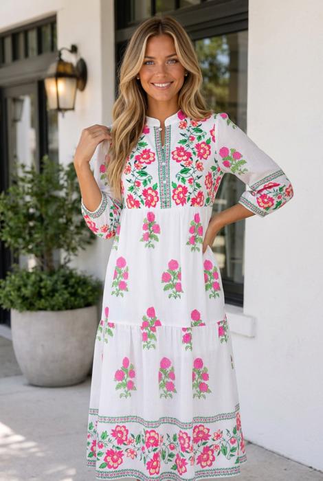 Anastacia Sleeve Maxi Dress