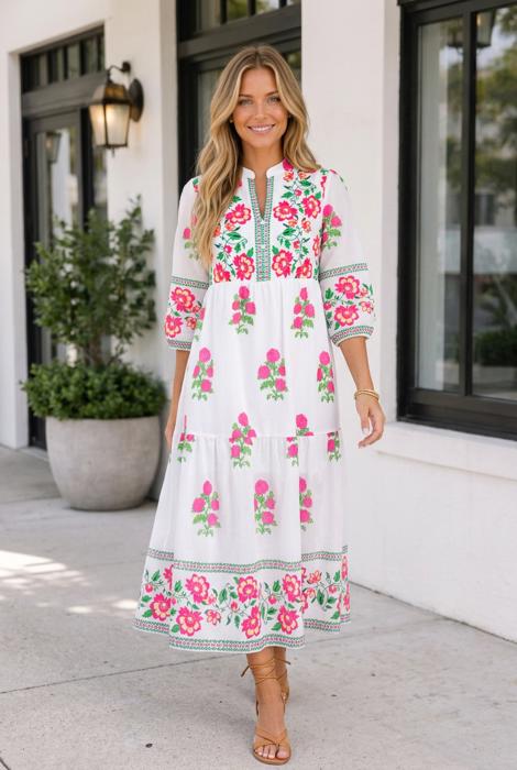 Anastacia Sleeve Maxi Dress