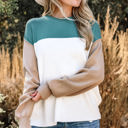  Anava Ribbed Knit Baggy Sweater