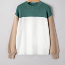  Anava Ribbed Knit Baggy Sweater