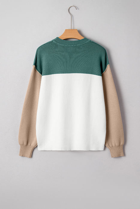 Anava Ribbed Knit Baggy Sweater