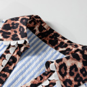  Andie Sleeve Patchwork Collar Blouse