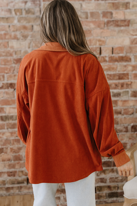 Andrea Drop Shoulder Casual Shacket