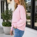  Andrea Shift Pullover Sweatshirt Long Sleeve Top