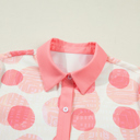  Angelica Short Sleeve Babydoll Shirt