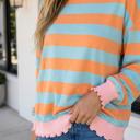  Angelina Sleeve Shift Top Long Sleeve Top