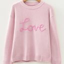  Angelinna Graphic Baggy Sweater