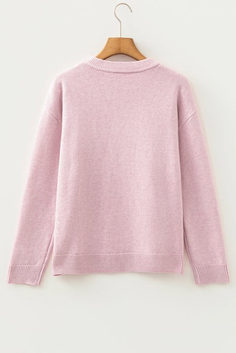 Angelinna Graphic Baggy Sweater