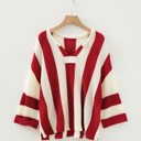  Anika Colorblock Bracelet Sleeve Sweater
