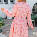  Anna Sleeve Flared Mini Dress