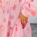  Anna Sleeve Flared Mini Dress