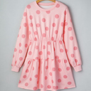  Anna Sleeve Flared Mini Dress