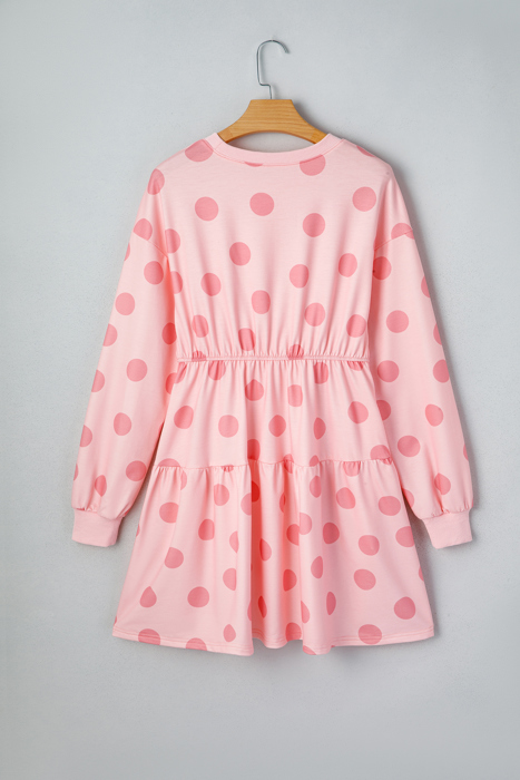Anna Sleeve Flared Mini Dress