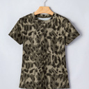  Annabelle Print Mock Slim Tee
