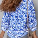  Anne 4 Sleeve Tied Blouse