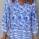  Anne 4 Sleeve Tied Blouse