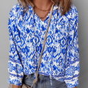  Anne 4 Sleeve Tied Blouse