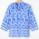  Anne 4 Sleeve Tied Blouse