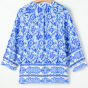  Anne 4 Sleeve Tied Blouse