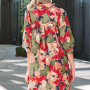  Annika Half Sleeve Mini Dress