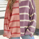  Araya Stripe Oversized Sweater