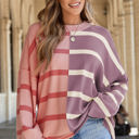  Araya Stripe Oversized Sweater