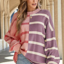  Araya Stripe Oversized Sweater
