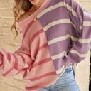  Araya Stripe Oversized Sweater