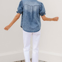 Ariana Short Sleeve Snap Shirt