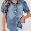  Ariana Short Sleeve Snap Shirt