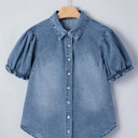  Ariana Short Sleeve Snap Shirt