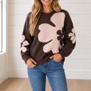  Ashlie Dropped Shoulder Casual Sweater
