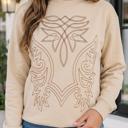  Ashlyn Long Sleeve Sweatshirt Long Sleeve Top