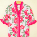  Aspen Short Sleeve Blouse Top