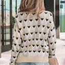  Aspyn Ribbed Trim Loose Sweater