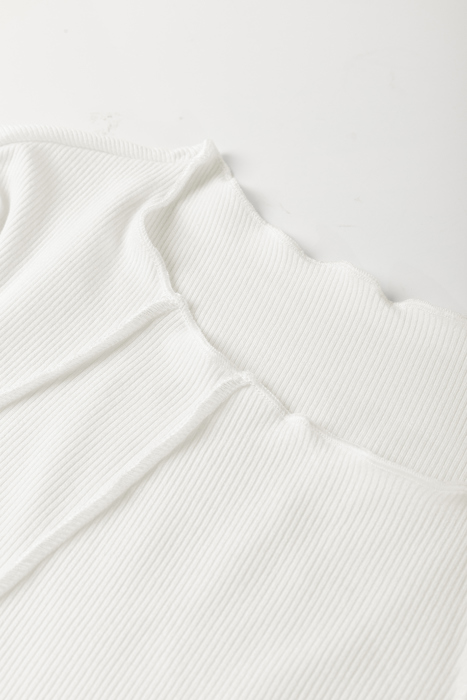 Astrid Knit Slim Fit Long Sleeve Top