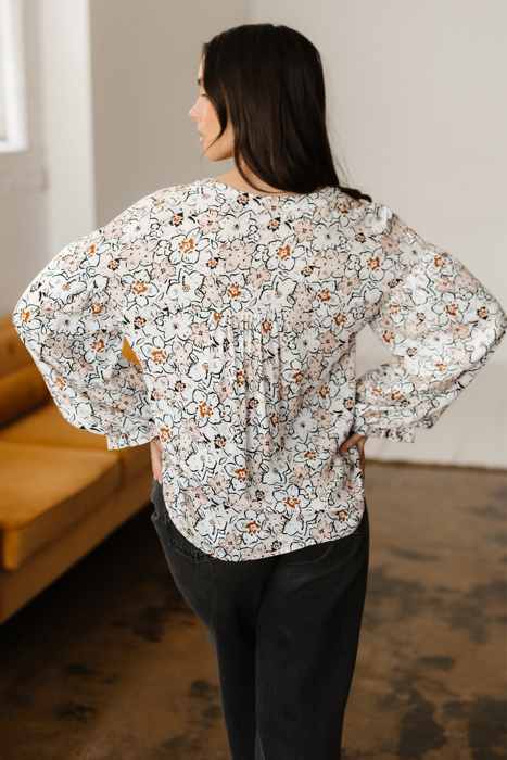 Aubrey Puff Sleeve Down Shirt