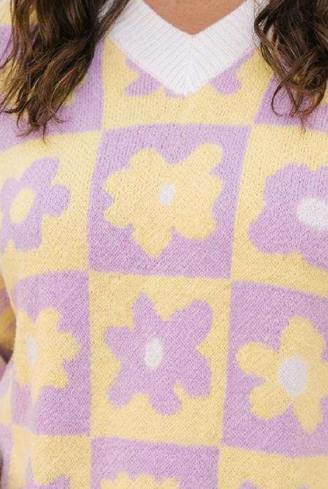 Aubri Long Sleeve Sweater Long Sleeve PLUS Top