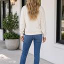  Aubri Pattern Crewneck Sweatshirt