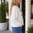  Aubri Pattern Crewneck Sweatshirt